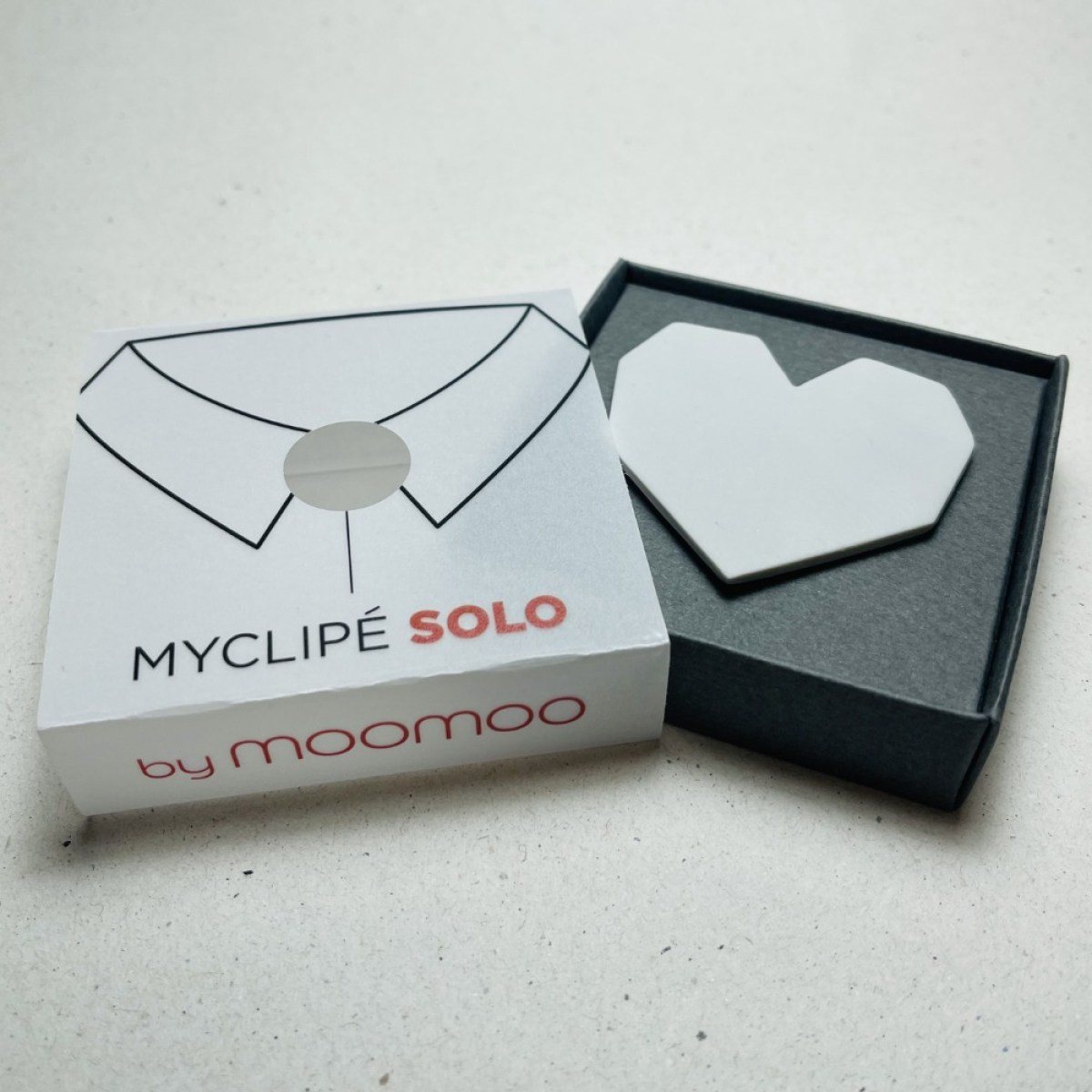 SOLO HEART LIGHT GREY